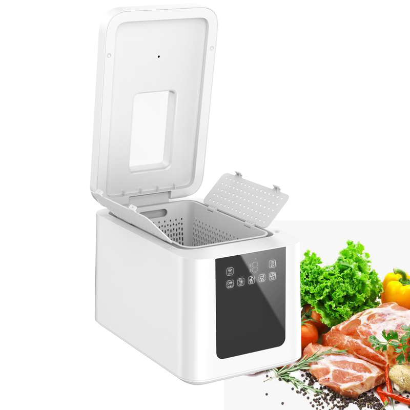 Olansi Home Smart Fruits Smart Lave-Vanne Stérilisateur à la viande Nettoyant Purificateur de fruits ménagers et de légumes portables