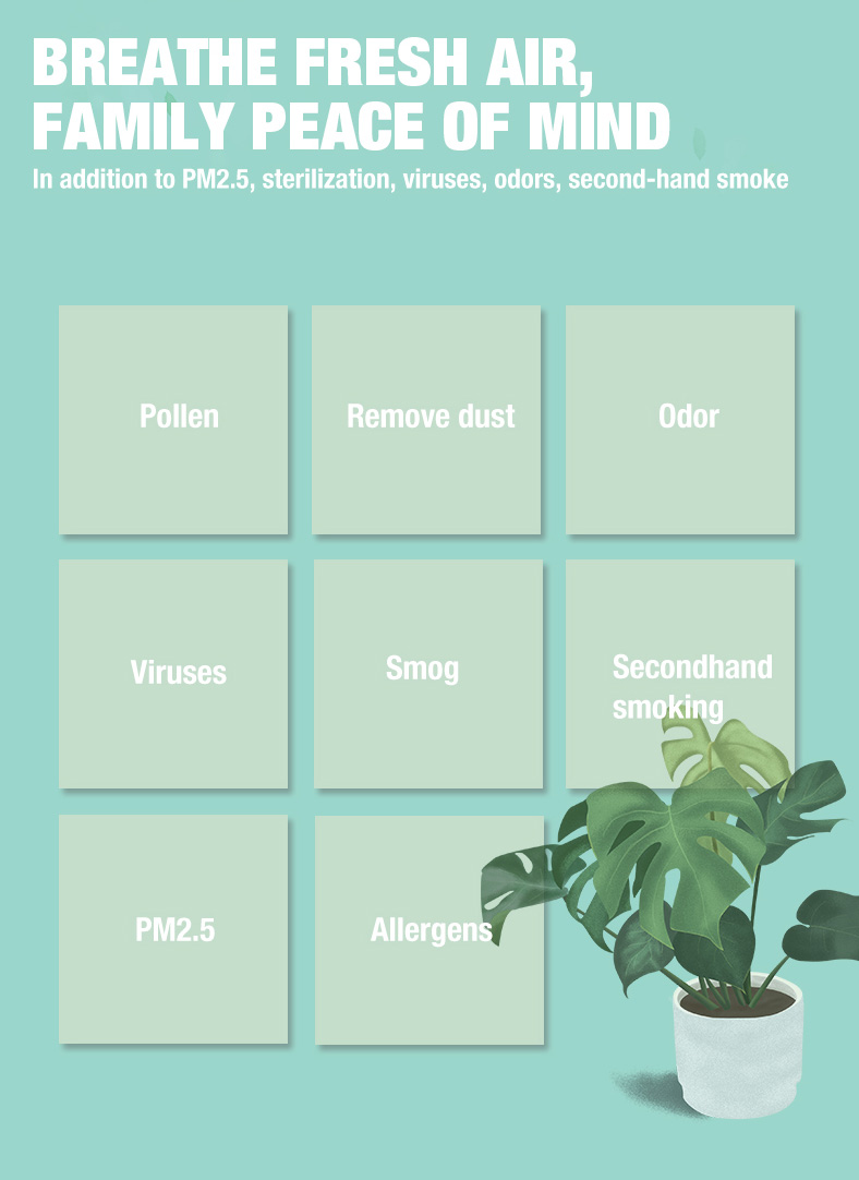 Purificateur d'air de bureau Olansi A4 Pro (3)