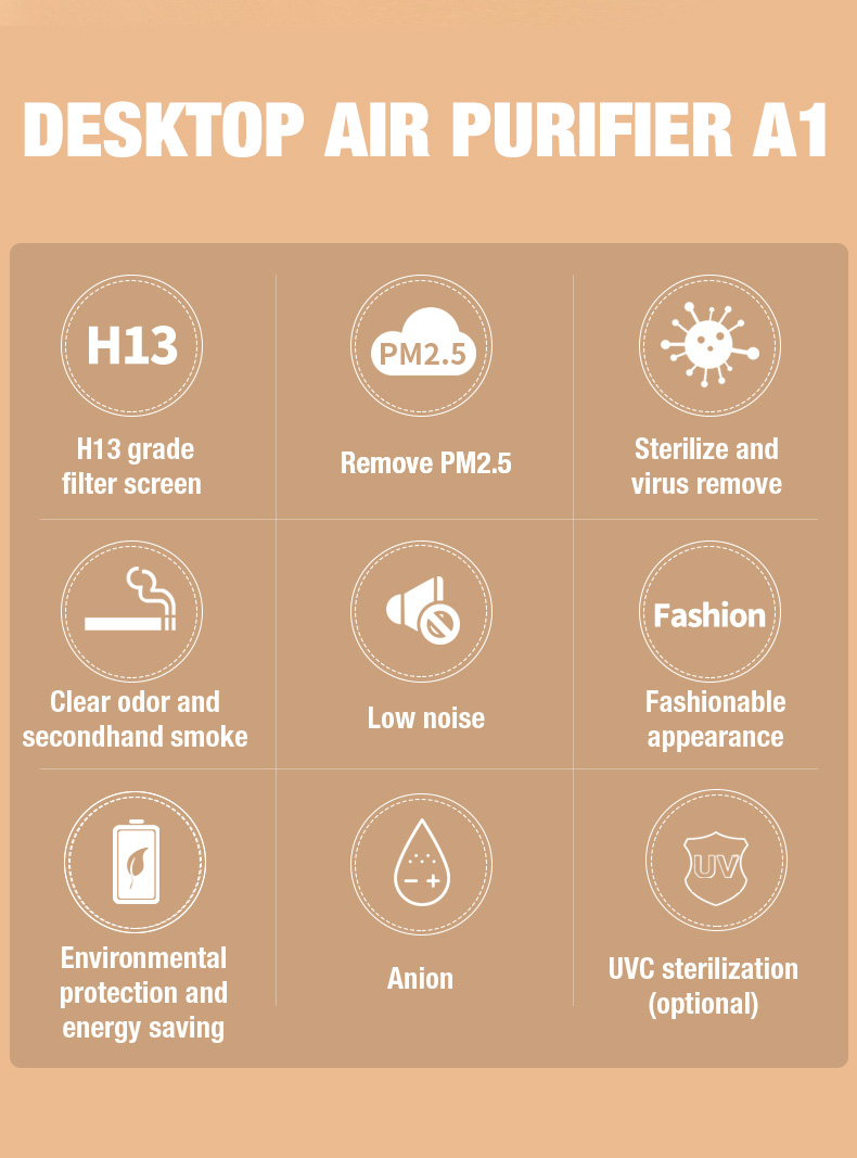 Fournisseur de purificateur d'air Olansi A1 (2)