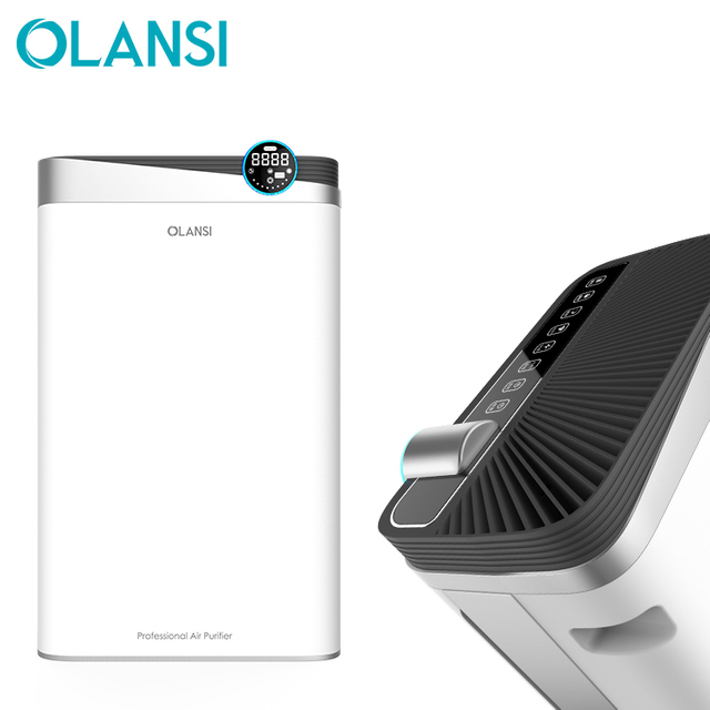 OLANSI K08E 220V HEPA APPLUMIER AIR Purificateur d'air avec humidificateur