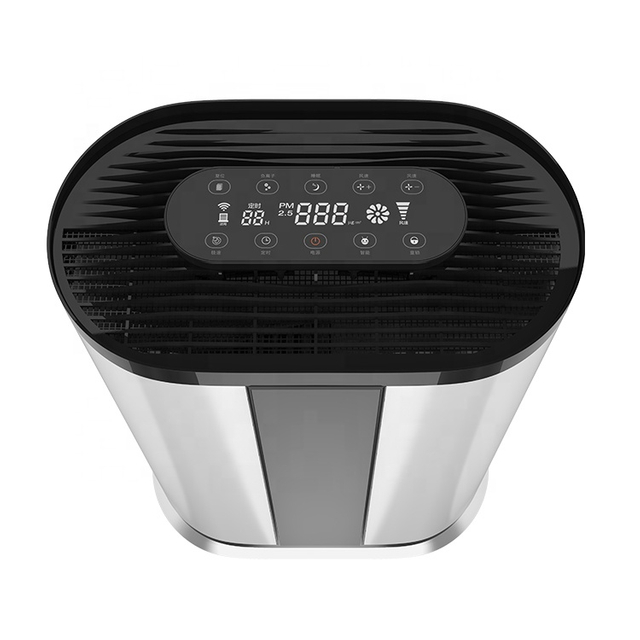 Olansi K09B 5 Figes 600CADR Filtre HEPA Purificateur d'air Nettoyant Nettoyant à air Nettoyant à air négatif Purificateurs d'air pour la maison